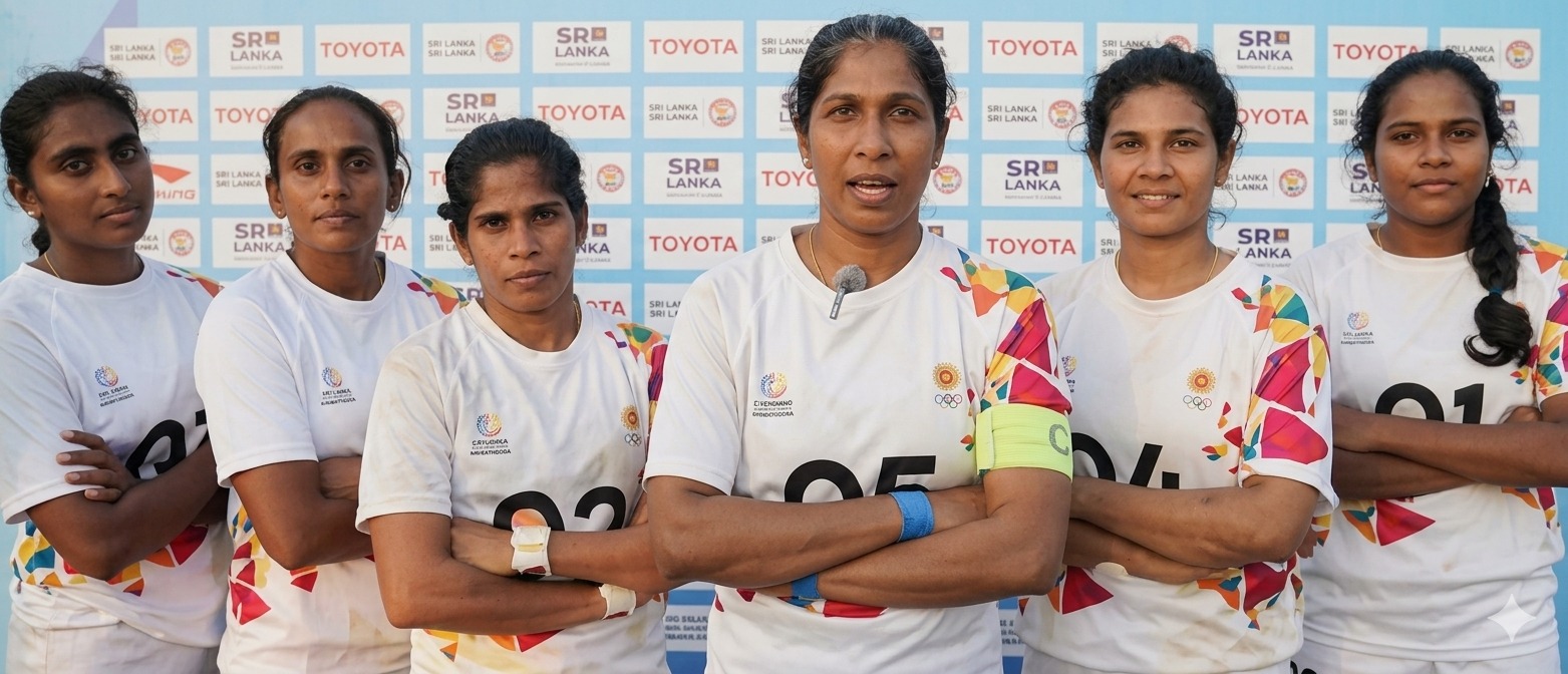 කාන්තා කබඩි තරඟයේ රිදී පදක්කම ශ්‍රී ලංකාවට