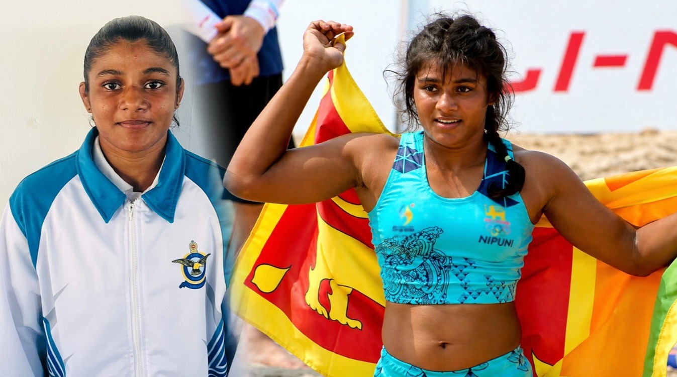 ආසියානු වෙරළ ක්රීඩා උළෙලේ ශ්රී ලංකාවට පළමු රන් පදක්කම