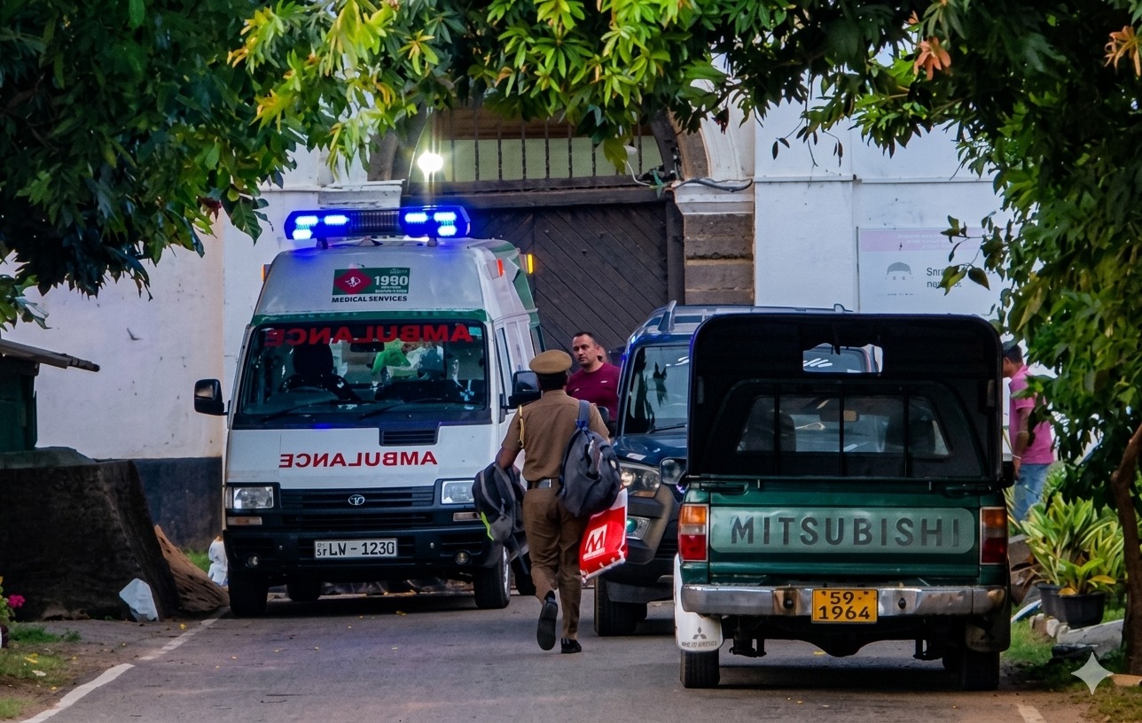 ගාල්ල බන්ධනාගාරයේ වෙඩි තැබීමක්
