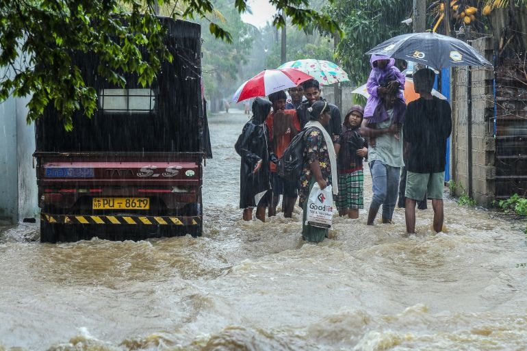  ප්‍රදේශ රැසකට ඉතා තද වැසි 